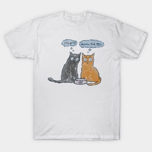 empty food cat T-Shirt